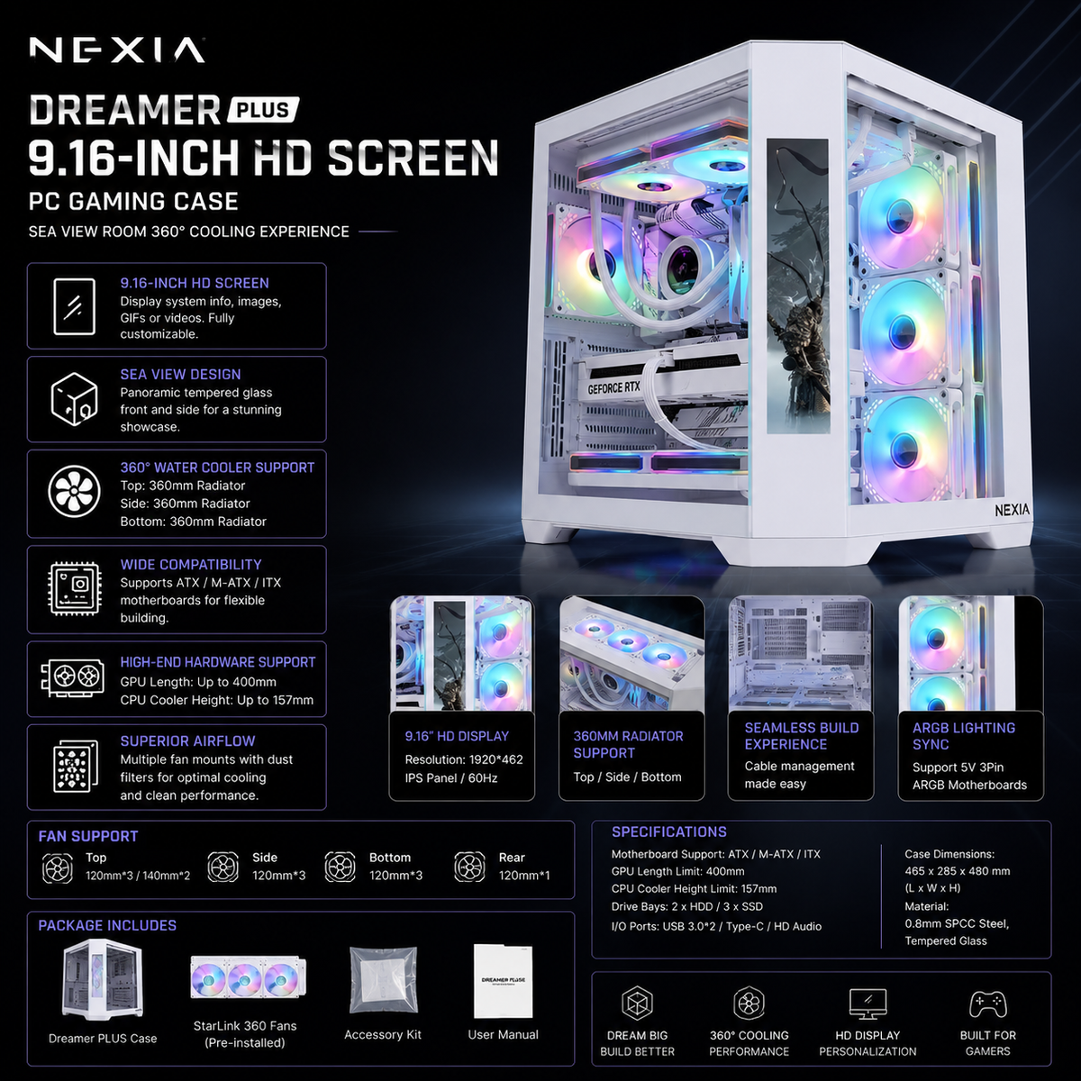 Dreamer PC Gaming Case