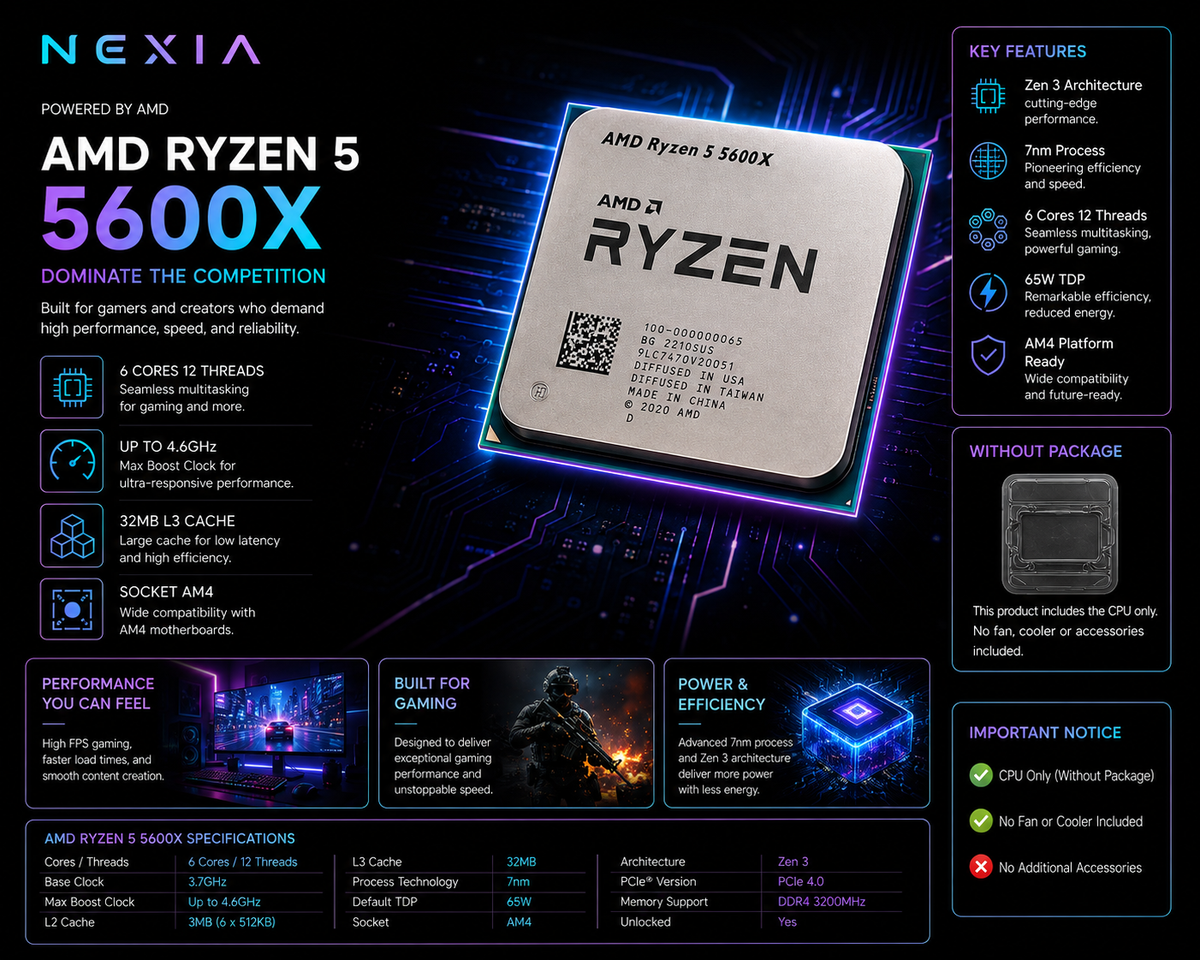 AMD Ryzen 5 5600X