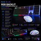 Gaming Keyboard & Mouse Set