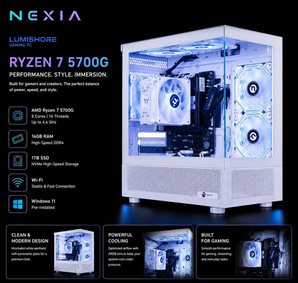 Ryzen 7 5700G PC