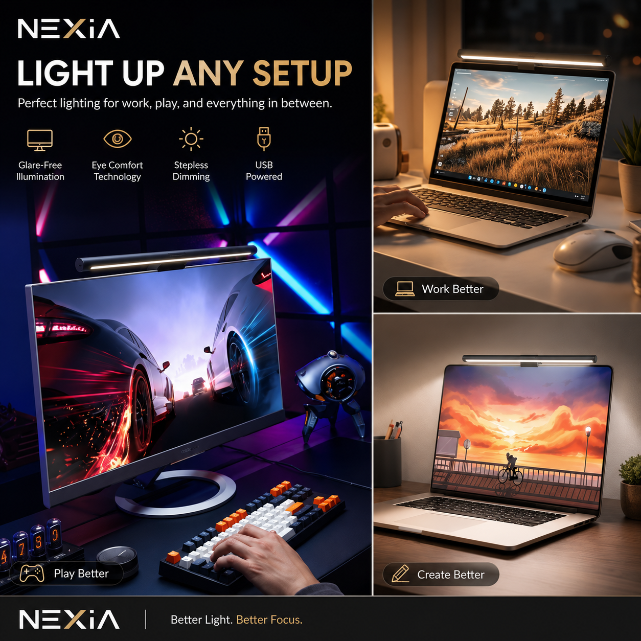 NEXIA Monitor Light Bar