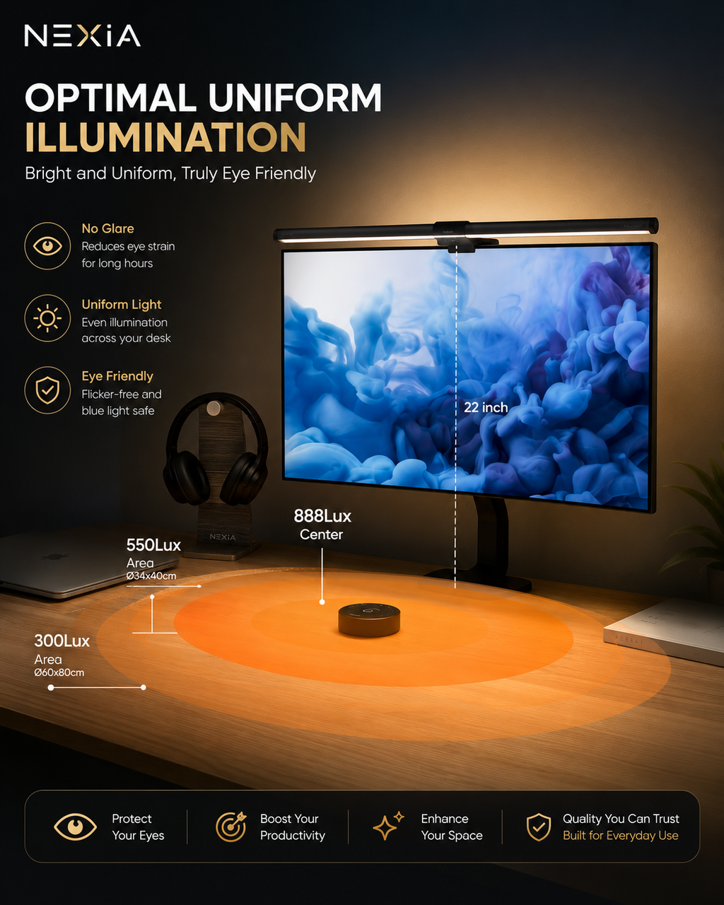 NEXIA Monitor Light Bar